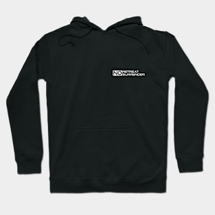 Motivational Quote "No Retreat, No Surrender" Hoodie